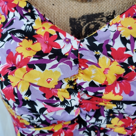 Allison Blair Vintage style Floral Maxi dress - Picture 6 of 7